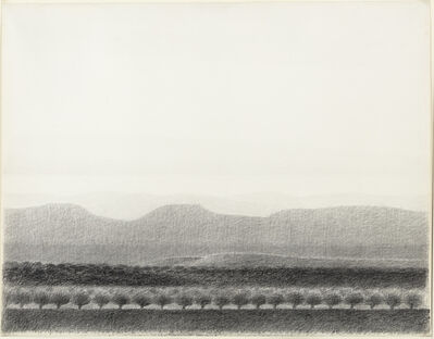 Xavier Valls, ‘Paisaje de San Mateo’, 1976