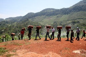 Exhumation in the ixil triangle in Guatemala