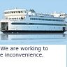 The Steamship Authority website after the ransomware attack.