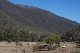 The Wonnangatta Valley earlier this month. 