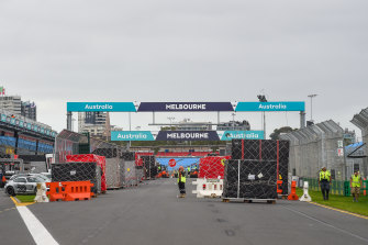 The Melbourne Grand Prix was cancelled last year at late notice and has been postponed this year to November.