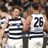 Geelong players will have to choose between home lockdown or hotel quarantine.