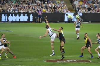 Last year’s grand final at the Gabba