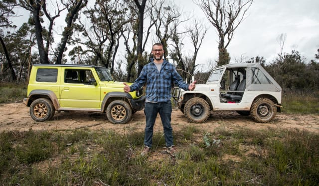 1977 Suzuki LJ50 v 2021 Suzuki Jimny comparison