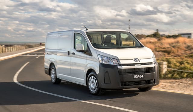 2021 Toyota HiAce loses its colour, white paint now the only option