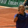 Teen takes first set off Djokovic