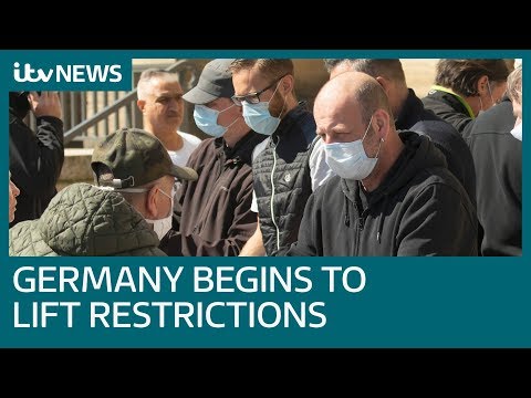 Germany starts to ease restrictions amid coronavirus pandemic | ITV News