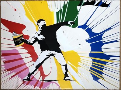 Mr. Brainwash, ‘Banksy thrower’, 2020