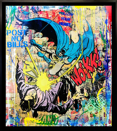 Mr. Brainwash, ‘BAT WOCKK (BATMAN)’, 2019