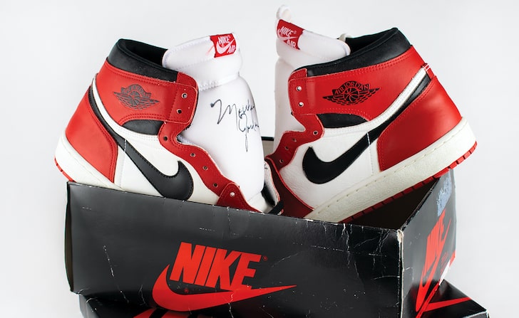 Michael Jordan's Signed 'Player Sample' AJ1's Up For Auction