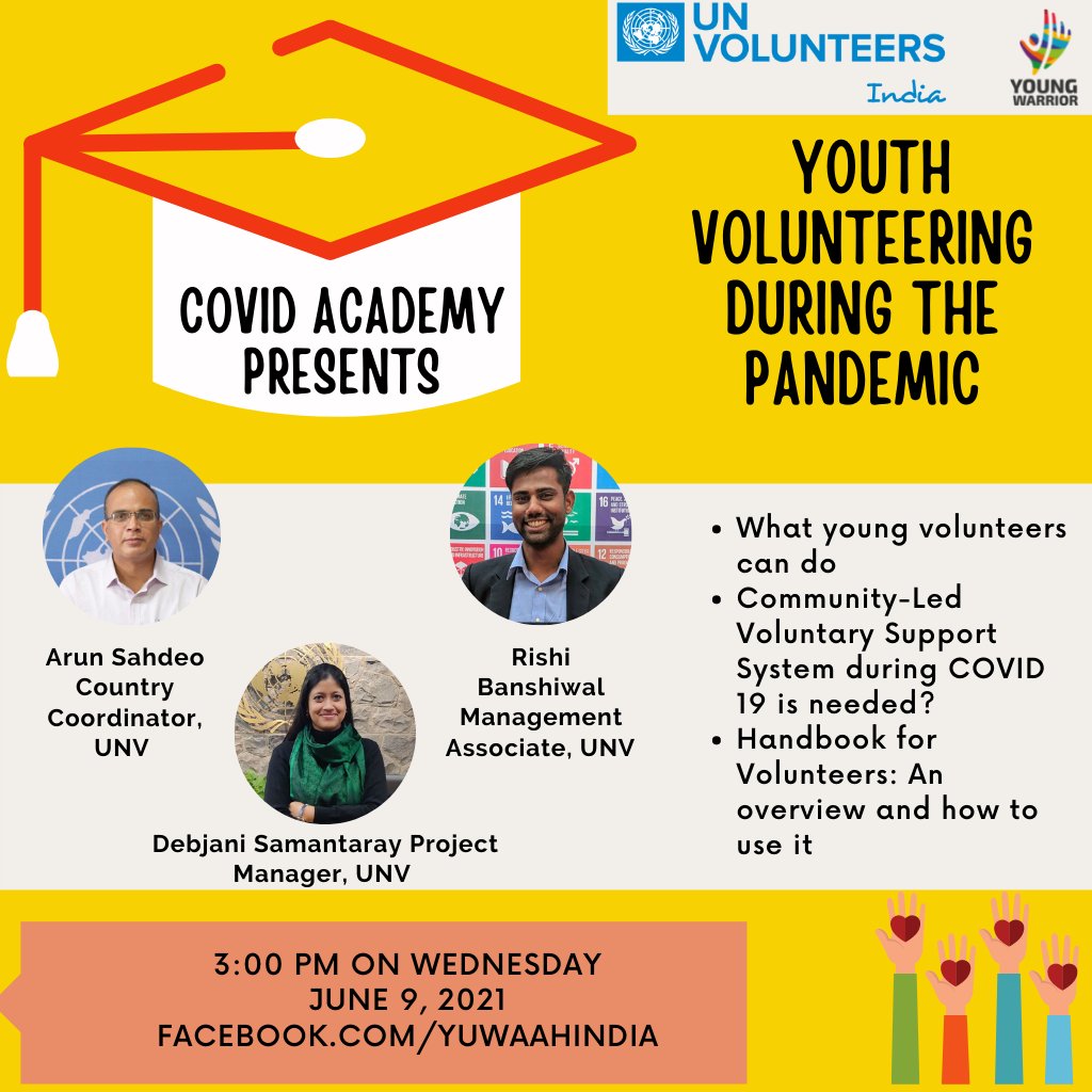 Youth Volunteering During the Pandemic. By UNV India and Yuwaah