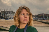 Kerry Godliman plays chef, single-mother and part-time detective Pearl in the quaint British drama Whitstable Pearl