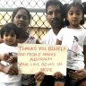 The Biloela Tamil family at the centre of a deportation row.