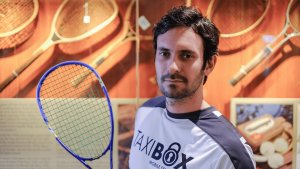 TAXIBOX chief Ben Cohn has a passion for squash.