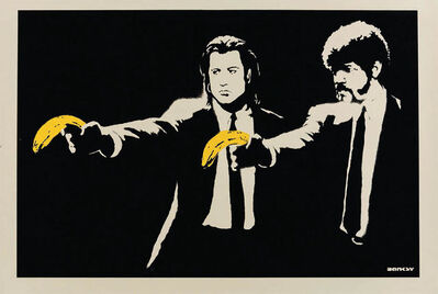 Banksy, ?Pulp Fiction’, 2004
