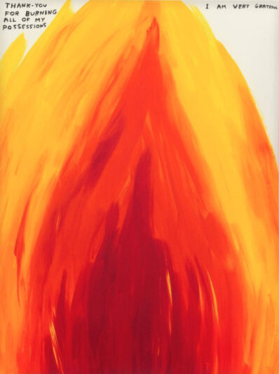 David Shrigley, ‘Untitled (Fire)’, 2019