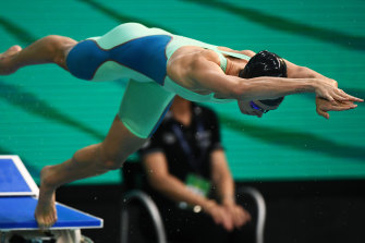 Emma McKeon’s 100m freestyle heat swim was the ninth-fastest in history.