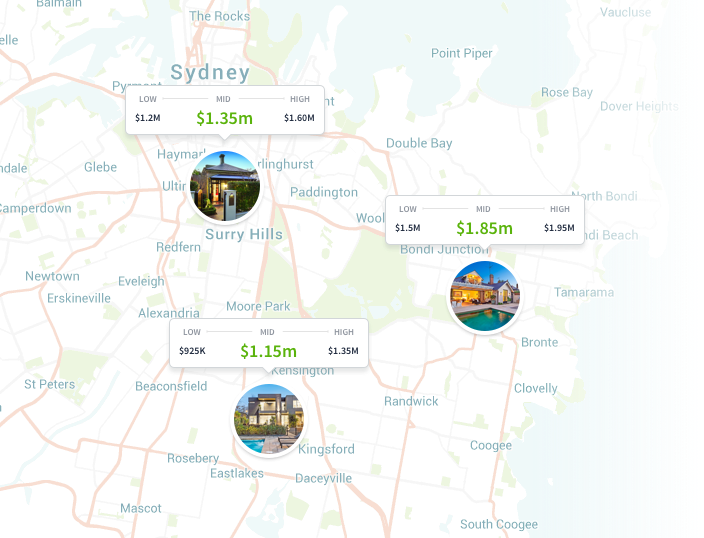 Compare your property with similar properties nearby