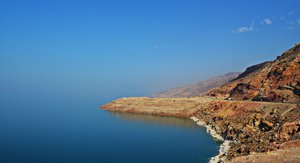 Dead Sea on the part of Jordan