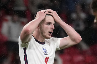 England’s Declan Rice.