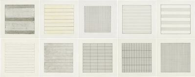 Agnes Martin, ‘Paintings and Drawings: Stedelijk Museum portfolio’, 1990-1991