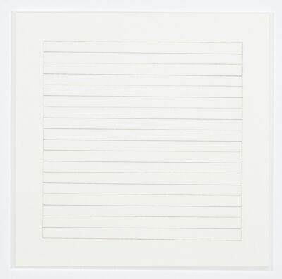 Agnes Martin, ‘Untitled (5)’, 1991