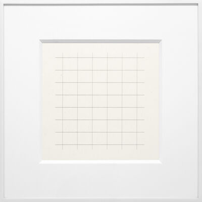 Agnes Martin, ‘On a Clear Day #22’, 1973