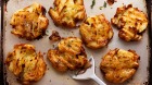 Crispy smashed potatoes with maximum crunch factor.