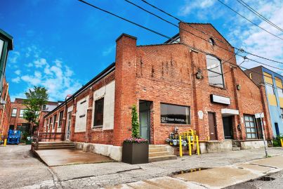 Behind the brick exterior, this building hides an unexpected joy