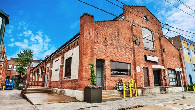 Behind the brick exterior, this building hides an unexpected joy