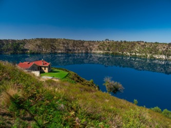 The Blue Lake, Mount Gambier.