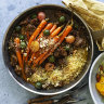 Neil Perry’s lamb shoulder and carrot tagine