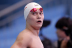 Sun Yang will not be able to defend his 200m freestyle title at the Tokyo Olympics next month.