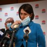 NSW Premier Gladys Berejiklian announces new COVID restrictions, including mandatory masks indoors. 