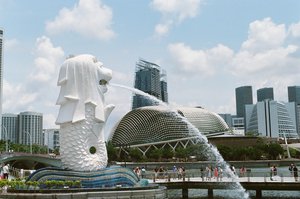 Orchard Spring Lane, Merlion, Singapore