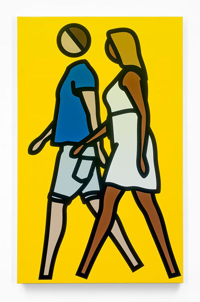 Julian Opie, ‘Charles, Justina’, 2018