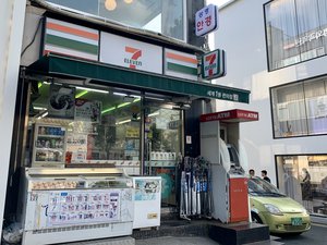 7-eleven convenience store in Seoul, South Korea.