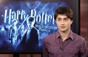 Daniel Radcliffe, star of the new film "Harry Potter and the Half-Blood Prince," appears on the NBC "Today" television program in New York Friday, July 10, 2009