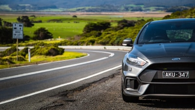 Exploring the Great Ocean Road through the Otway Ranges in a Ford Focus RS