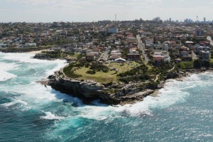 The dramatic Bronte coastline along the Bondi Beach to Coogee Beach walk.