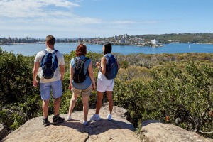 Thew view from Dobroyd Head, Balgowlah Heights.