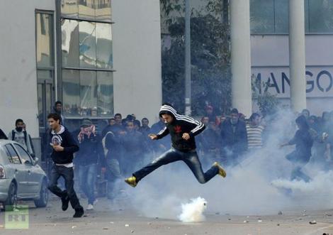 Protests in Tunisia