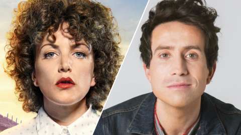 Split image of Annie Mac and Nick Grimshaw