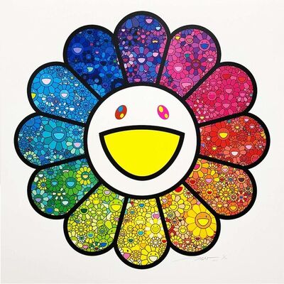 Takashi Murakami, ‘Flowers are sparkle!’, 2021