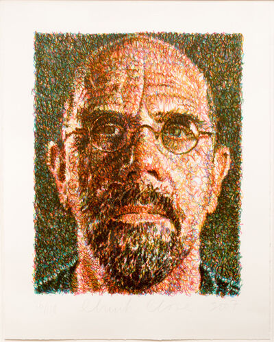 Chuck Close, ‘Self-Portrait’, 2007