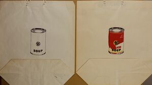  2 x Campbell´s Soup Can Bags