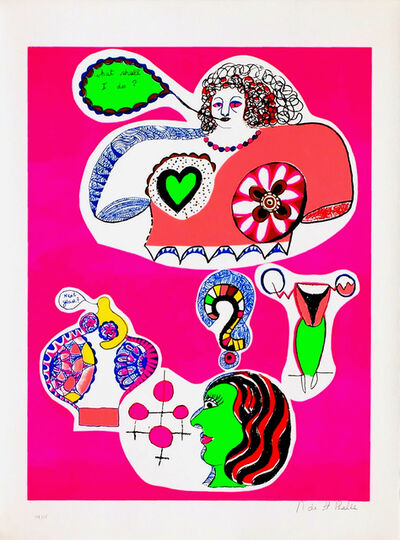 Niki de Saint Phalle, ‘Nana Power - What shall I Do’, 1970