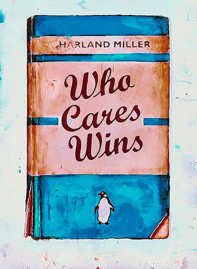 Harland Miller, ‘Who Cares Wins’, 2020