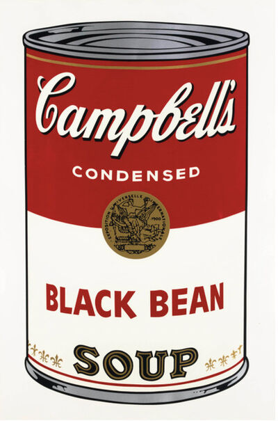 Andy Warhol, ‘Campbell’s Soup I: Black Bean (FS II.44)’, 1968