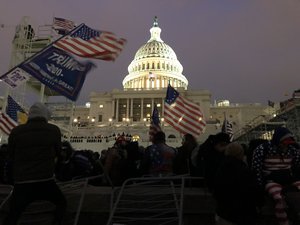 On January 6, 2021, rioters supporting United States President Donald Trump's attempts to overturn the 2020 presidential election stormed the U.S. Capitol